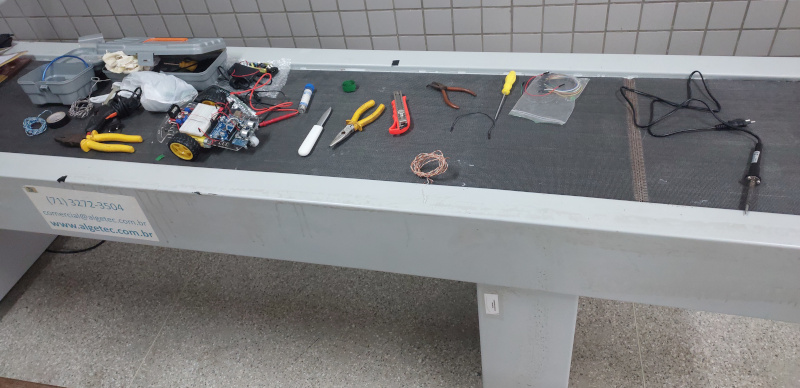 Construction table of the IntellCar